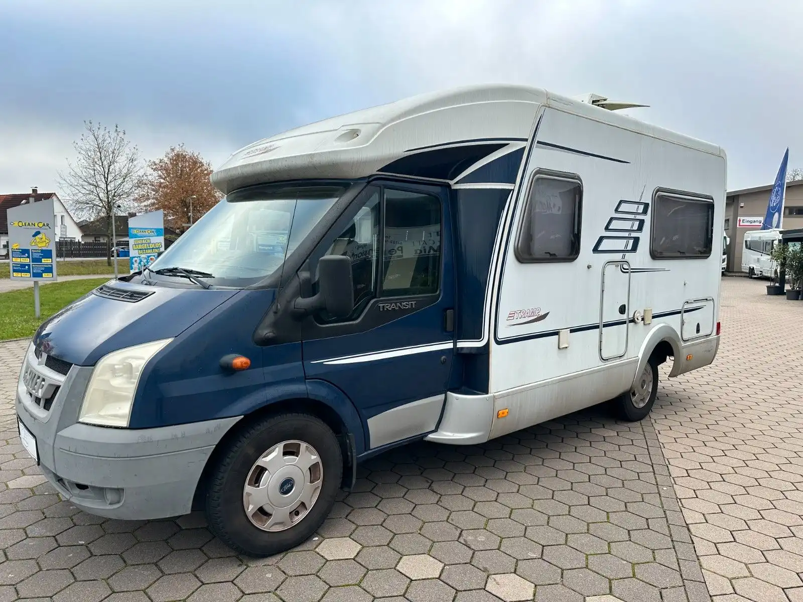 HYMER-ERIBA TRAMP T 572 CL-EINZELBETTEN-GARAGE-PREISGARANTIE